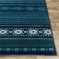 thumbnail image 3 of Paramount PAR-1120 5'3" x 7'9" Rug Dark Blue/Aqua/Teal/Lime/Gray/Cream, 3 of 5