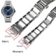 thumbnail image 4 of Correa de acero inoxidable para reloj HUBLOT Classic Fusion Big Bang, correa para reloj para hombre y mujer, con protuberancia de 27 x 19 mm, 20 x 13 mm y tornillos, 4 of 4