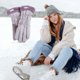 thumbnail image 5 of CaiYueKe Women's Thermal Touchscreen Gloves Winter Warm Windproof Fleece Lined Cold Proof Cycling Ski Outdoor Sports Gloves with Non-Slip Grip Waterproof Cold Weather Handwear, 5 of 7