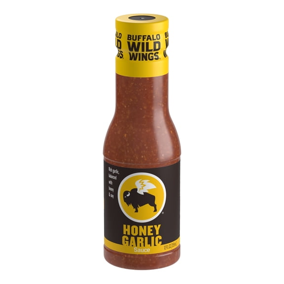 Buffalo Wild Wings Honey Garlic Sauce, 12 fl. oz., Sweet and Savory Dipping Sauce