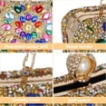 thumbnail image 6 of CAILDANL Women's Evening Bags Sparkly Rhinestone Clutch Purses Luxury Handbags, 6 of 7