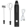 thumbnail image 2 of Kitchen Utensils,Cordless Electric Milk Frothers Electric Milk Frother Cordless Eggbeater Sleek Aesthetic, 2 of 8