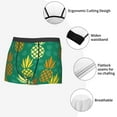 thumbnail image 5 of Kdxio Men's Boxer Briefs with Pineapples1 Print - Comfortable and Breathable Underwear for Everyday Wear, 5 of 7