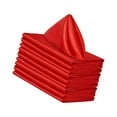 thumbnail image 4 of fastboy 10x Mariage Fête Serviettes de Table Portable Élégant pour les Banquets Événements Mariages Rouge, 4 of 9