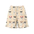 thumbnail image 5 of TARIENDY Cute Pajama Sets for Women Shorts and Button Down Tops Lounge Set Pjs Short Sleeve 2 Piece Graphic Sleepwear Multicolor*12 XXL, 5 of 8