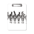 thumbnail image 1 of Diferentes medidas Zebra animal Portapapeles Carpeta de escritura Placa de soporte A4, 1 of 4