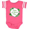 thumbnail image 3 of Inktastic Happy St. Patrick's Day Clovers Boys or Girls Baby Bodysuit, 3 of 5