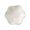 Cream, variant on Scalloped Leaf Shape Ceramic Plate for Earrings Keys on Desk