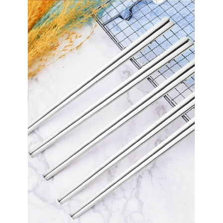 

1pair Stainless Steel Chopsticks