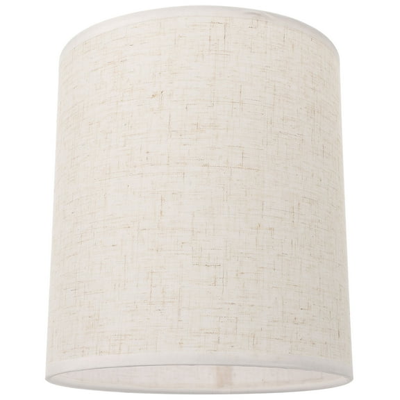 HEMOTON  Linen Drum Lamp Shade Detachable Lampshade Living Room
