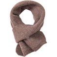 thumbnail image 3 of GHSDFBB Solid Winter Scarf for Girls Women Cold Weather Fashionable Knit Scarves, 3 of 7