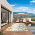 thumbnail image 2 of Easter Outdoor Rug 3x5 Ft, Non Slip Washable Area Rug, Spring Colorful Eggs Eucalyptus Leaves Floral Patio Rugs Carpet Runner, Large Floor Mat for Indoor/Outdoor Deck Porch Camping, 2 of 8