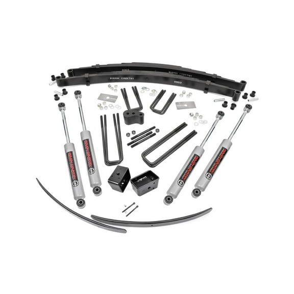 Rough Country 4" Lift Kit for 1978-1993 Dodge Ramcharger 4WD | Dana 44 - 325.20