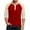 Red_12#69, variant on Hearthz Men's 3/4 Sleeve Baseball Raglan T-Shirts Summer Henley Shirts for Men Casual Cotton Sport Athletic Jersey Tee Tops ,Red XXL