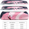 thumbnail image 5 of Animal Flamingo Bedding Set with Pillowcases,Rose Duvet Cover with Zipper Closure,Soft Microfiber, 5 of 5