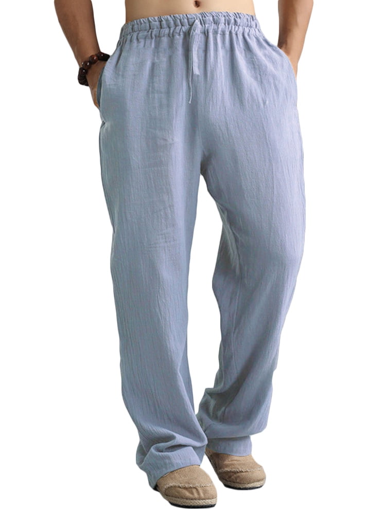 drawstring casual pants
