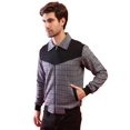 thumbnail image 1 of Men Checks Stylish Casual Jacket, 1 of 4