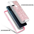 thumbnail image 5 of For OnePlus Nord N10 5G Case with [Built-in Screen Protector], Nagebee Full-Body Protective Shockproof Rugged Bumper Cover, Impact Resist Durable Phone Case (Pink Glitter), 5 of 6