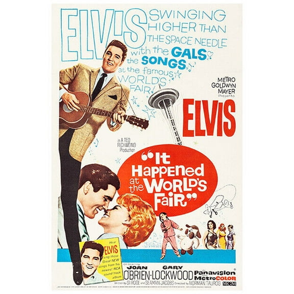It Happened at the World's Fair - Elvis Presley - 1963 - Movie Poster (8x12Inches(US/CANOnly))