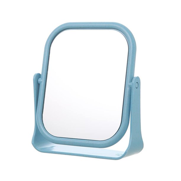 DVHOK Makeup Mirror for Desk Double Sided 360°Rotation Desk Mirror