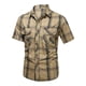 thumbnail image 2 of Camiseta de Manga Corta de la Moda de los Hombres Casual Color Sólido Bolsillos de Carga Botones Gira Cuello Superior, 2 of 9