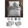 thumbnail image 2 of Grace Living Zymir Crushed Velvet Comforter Set - Channel Tufted, 2 of 5