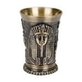 thumbnail image 1 of Copa de vino de 30 ml con relieve decorativo para el hogar. oro, 1 of 9