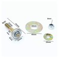 thumbnail image 2 of Acxico 4 Piezas De Cojinete De Silla Mecedora, Pieza De Conexión, Kit De Tornillos De Cojinete De Silla Mecedora, Accesorios De Conexión De Muebles De Metal, 2 of 5