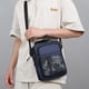 thumbnail image 1 of Bolso de hombro camuflado de moda, gran capacidad, impermeable, multi-bolsillo, de estilo casual para cruzar, azul oscuro, 1 of 6