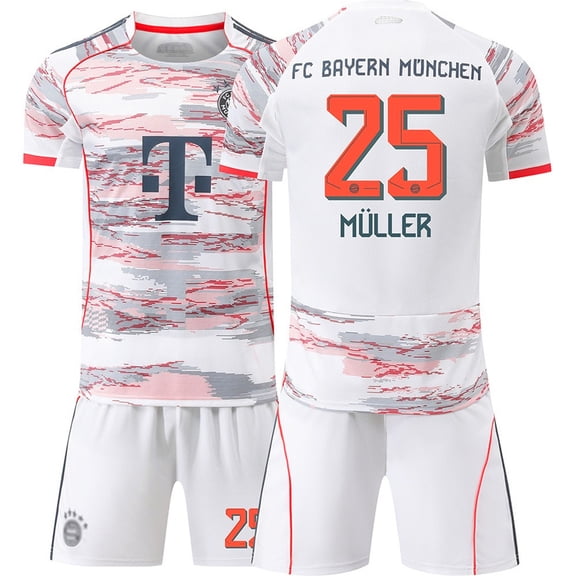 Youth Soccer Jersey Set | Breathable Football Uniforms for Boys & Girls | Lightweight Team Kids Shirts & Shorts Age 7-9y