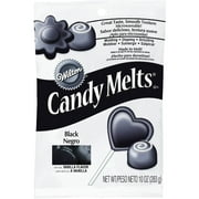(4 pack) (4 Pack) Wilton Candy Melts, Black, 12 oz