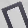 thumbnail image 2 of SHISUYAN 2 Sets Floating Frame Shadow Box Display Case Coin Box Jewelry Display Show Case (Black with Base), 2 of 8