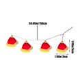 thumbnail image 4 of KOYPTL Christmas Decorations Glowing String Lights-10 Led,Shatterproof House Shaped Ornaments with Warm Light for Store Window Hanging Christmas Tree Mall Hotel Activity Scene Decoration(4.92 ft), 4 of 6
