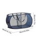 thumbnail image 3 of Cesta plegable de la ropa sucia con malla, dos compartimentos y asas para dormitorio, casa, viajes, organizador de cestas de gran capacidad, 3 of 6