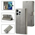 thumbnail image 1 of Case for iphone 14 Pro Card Slots Wallet with Holder Calf Texture Horizontal Flip Leather Case, 1 of 5