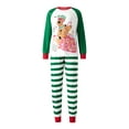 thumbnail image 2 of Christmas Pajamas for Family Matching Pjs Set Xmas Striped Bottoms Pants Jammies for Kids Womens Mens-women, 2 of 10