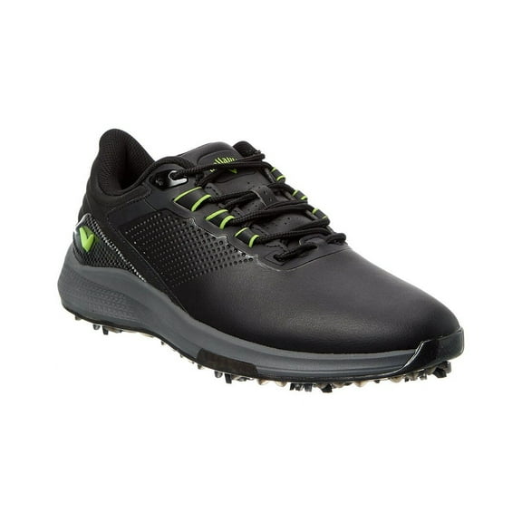 Callaway Coronado V4 Leather Golf Shoe, 11.5, Black