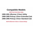 thumbnail image 2 of Driver Side Front Door Glass Door Window Door Glass W/Vent Window Compatible with Toyota Pickup Truck 1989-1995 Models / 4Runner 1990-1991 Models, 2 of 5