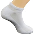 thumbnail image 2 of wqlpp-Mens Cotton Diabetic Low Cut Socks with Seamless Toe,5 Pairs, 2 of 4