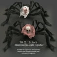 thumbnail image 2 of Araña gigante peluda de Halloween - Decoración terrorífica para fiestas (50x40cm) ¡Perfecta para casas embrujadas y fiestas temáticas! 🕷️🎃, 2 of 7