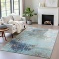 thumbnail image 6 of Dalyn Rugs Machine Washable Indoor/Outdoor Chantille ACN2117 Teal 3' x 5' Rug, 6 of 9