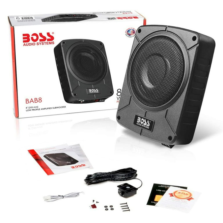 BOSS Audio Systems Inch BAB8 Subwoofer 800 Watts Max, Under
