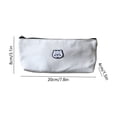thumbnail image 3 of Hyknon Cute Bear Pencil Case, Large Capacity Aesthetic Pencil Pouch with Zipper, Portable Stationery Makeup Storage Bag for Classroom College Office, 3 of 6