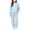 Light Blue, variant on Hvogkswy Boys Girls Sweatsuit Solid Kids Sweat Suits Long Sleeve Crewneck Pullover Sweatshirt & Jogging Pant Fall Fashion Tracksuits