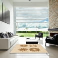 thumbnail image 7 of Ahgly Company Machine Washable Indoor Rectangle Transitional Bronze Brown Area Rugs, 2' x 3', 7 of 7