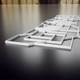 thumbnail image 5 of Ekena Millwork 11 3/8"W x 11 3/8"H x 3/8"T Small Loveland Decorative Fretwork Wall Panels in Architectural Grade PVC, 5 of 9