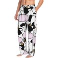 thumbnail image 2 of Daiia Cute Animal with Cow Men's Sleep Pant with Pockets and Drawstring,Pajama Pants-XX-Large, 2 of 9