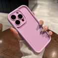 thumbnail image 2 of Funda de silicona líquida suave para iPhone, carcasa gruesa mate a prueba de golpes, armadura amortiguadora para iPhone 15, 14, 13, 12, 11 Pro Plus Max, 2 of 5