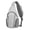 Gray, variant on Small Crossbody Sling Bag, Water-Resistant Chest Pack with RFID Blocking, Lightweight Travel Backpack, Ideal for Hiking, Commuting, Outdoor Activities
