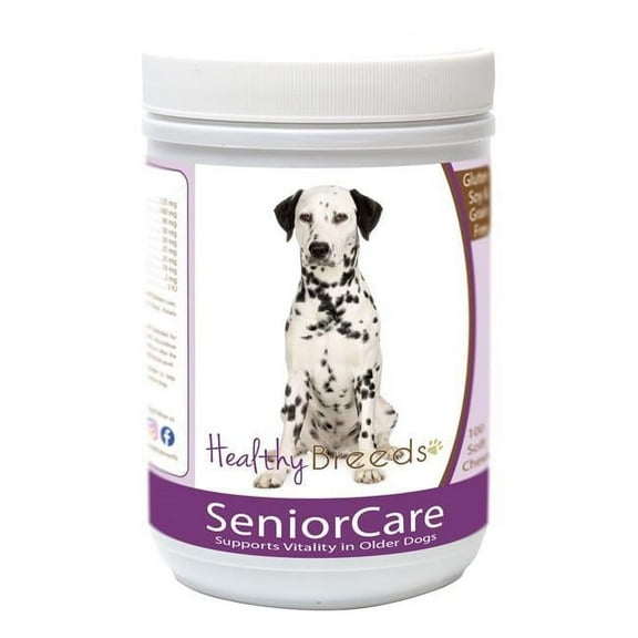 Healthy Breeds 840235164005 Dalmatian Senior Dog Care Soft Chews